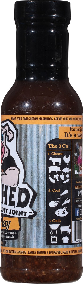 slide 10 of 12, The Shed Bbq Marinade Fowl Play Sauce, 13.5 oz