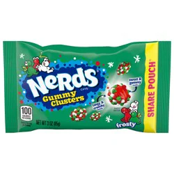 Nerds 08315 159129 Frosty Gummy Clusters Holiday 3 oz
