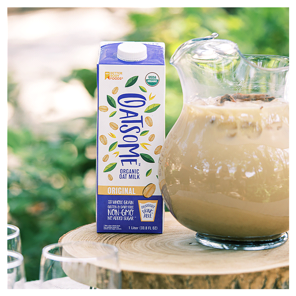 slide 20 of 21, BetterBody Foods Oatsome Organic Original Oat Milk, 1 liter