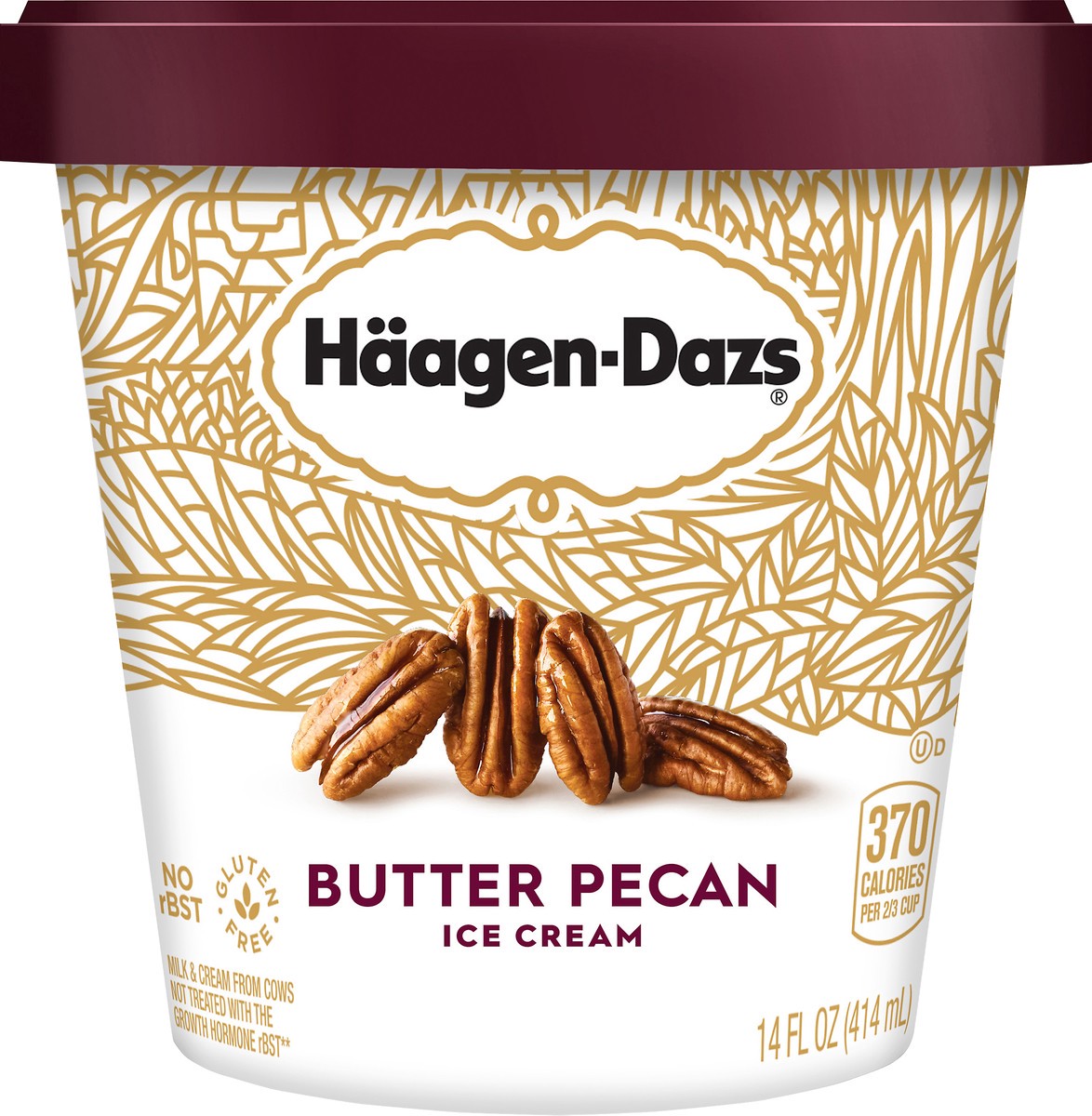 slide 5 of 7, Häagen-Dazs Ice Cream, 14 fl oz