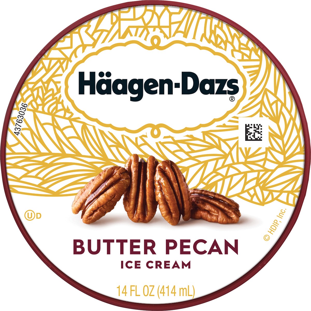 slide 6 of 7, Häagen-Dazs Ice Cream, 14 fl oz