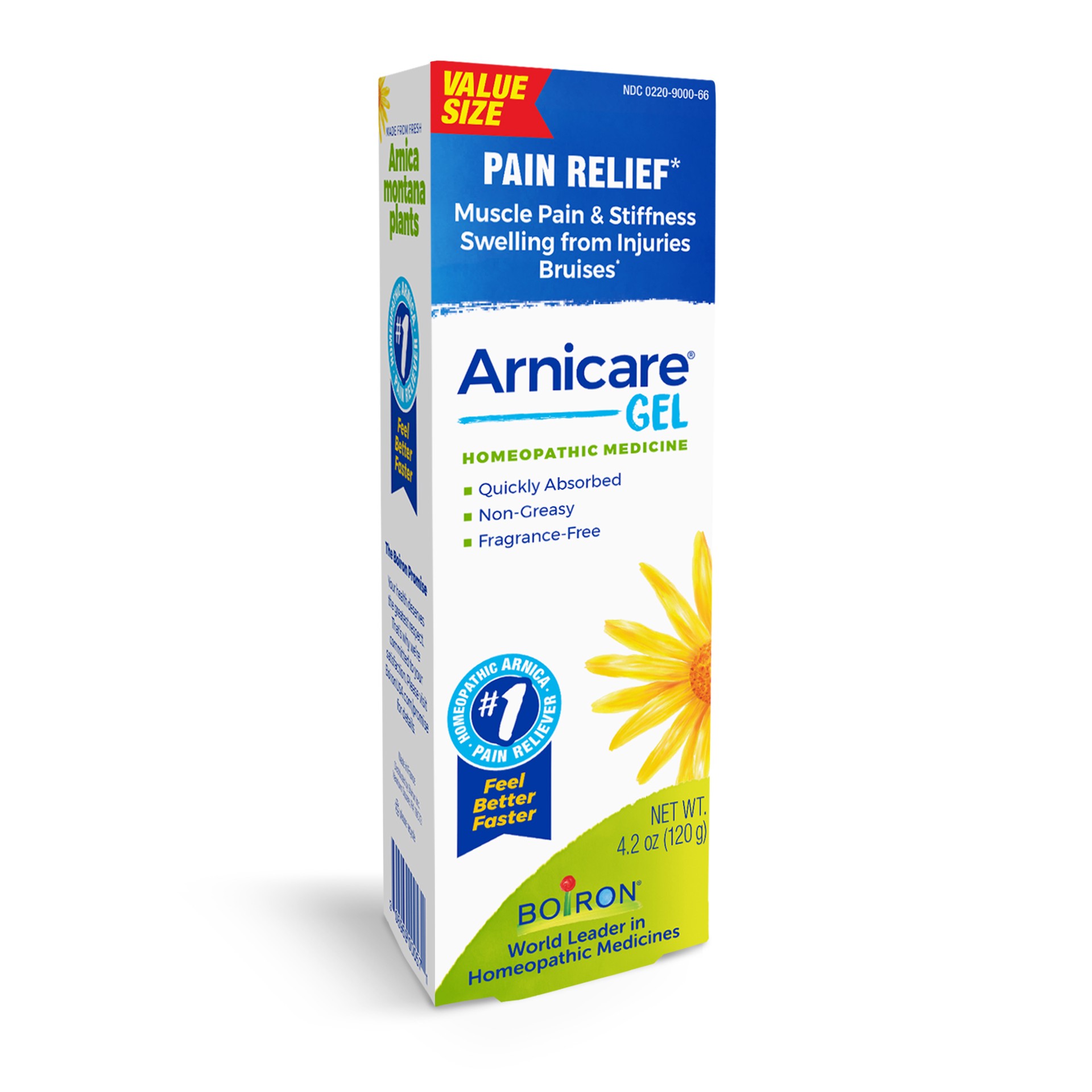 slide 5 of 5, Boiron Arnicare Pain Relief Gel, 4.1 oz