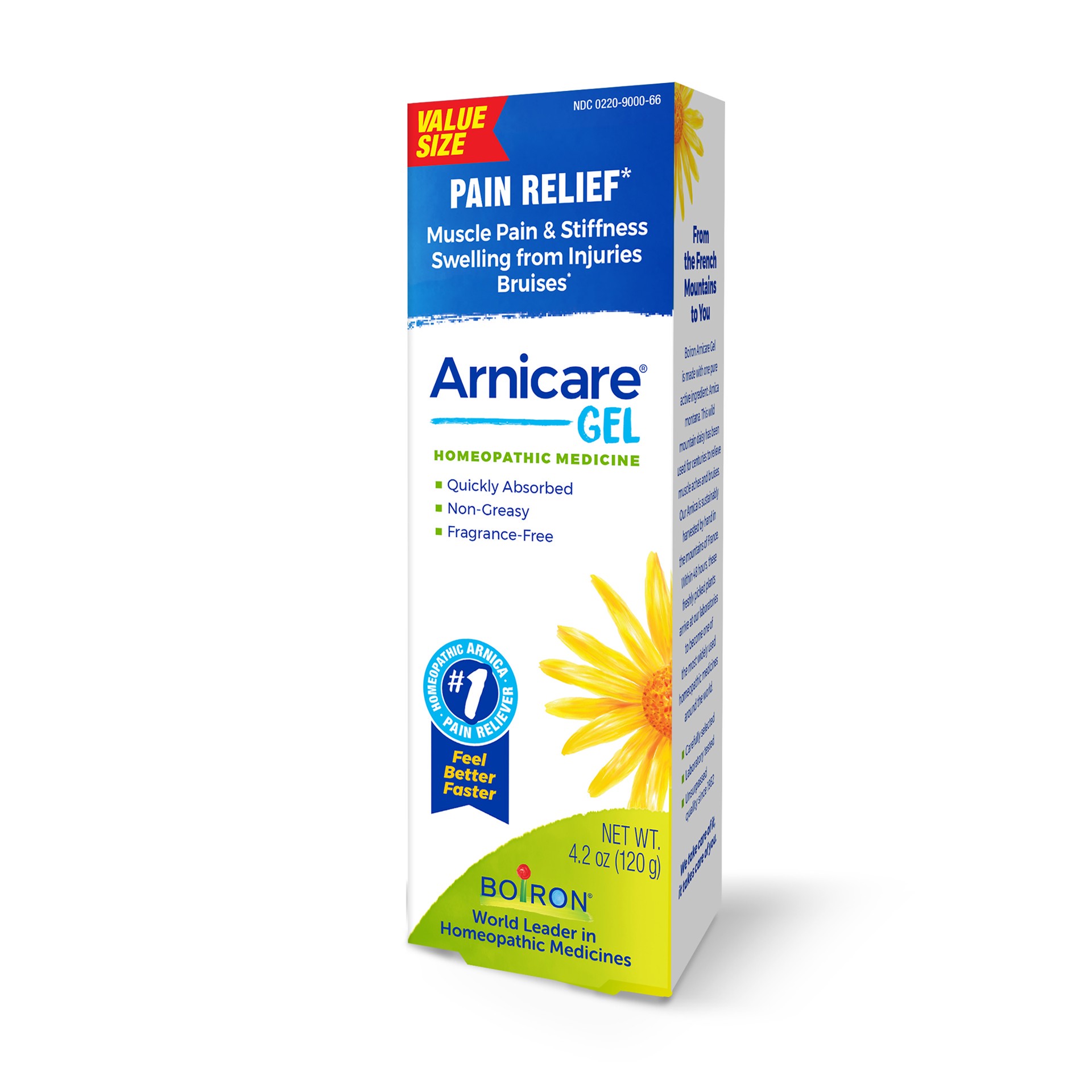 slide 2 of 5, Boiron Arnicare Pain Relief Gel, 4.1 oz