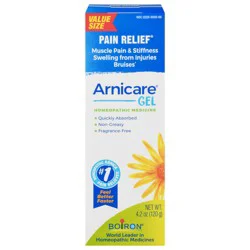 Boiron Arnicare Gel Pain Relief Value Size 4.2 oz