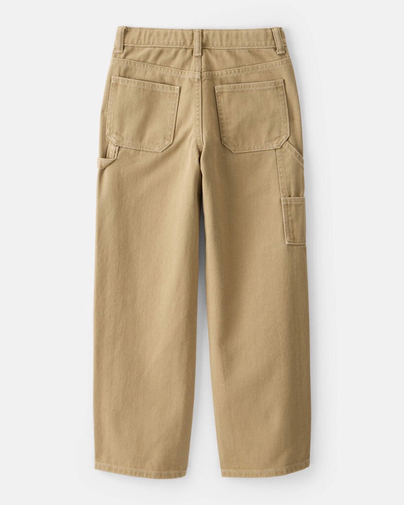 slide 3 of 4, Oshkosh Boys Carpenter Fashion Pants - Khaki Khaki 6, 1 ct