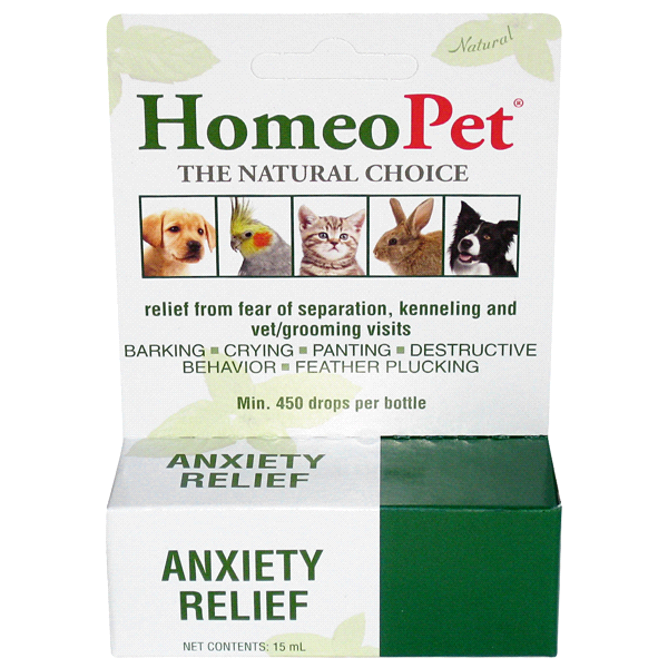 slide 1 of 1, HomeoPet Anxiety Relief Natural Homeopathic Remedy for Pets, 115 ml