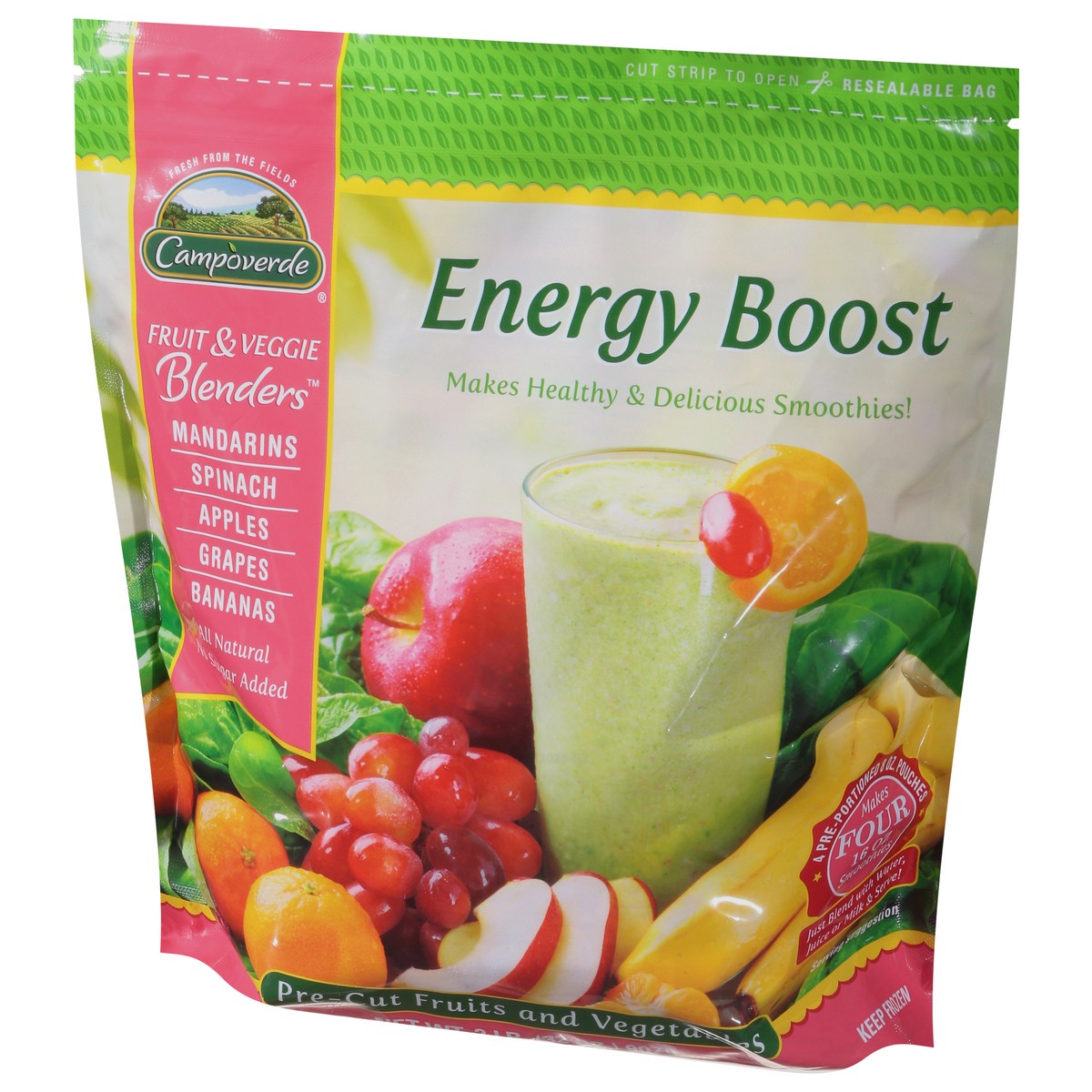 slide 9 of 14, Campoverde Energy Boost Smoothie - 2 lb, 2 lb
