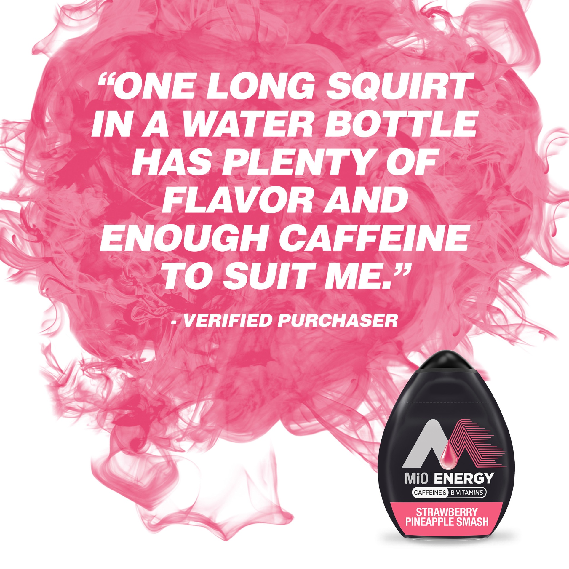 slide 10 of 13, Shake 'n Bake MiO Energy Pineapple Strawberry Liquid Water Enhancer- 1.62 fl oz, 1.62 fl oz