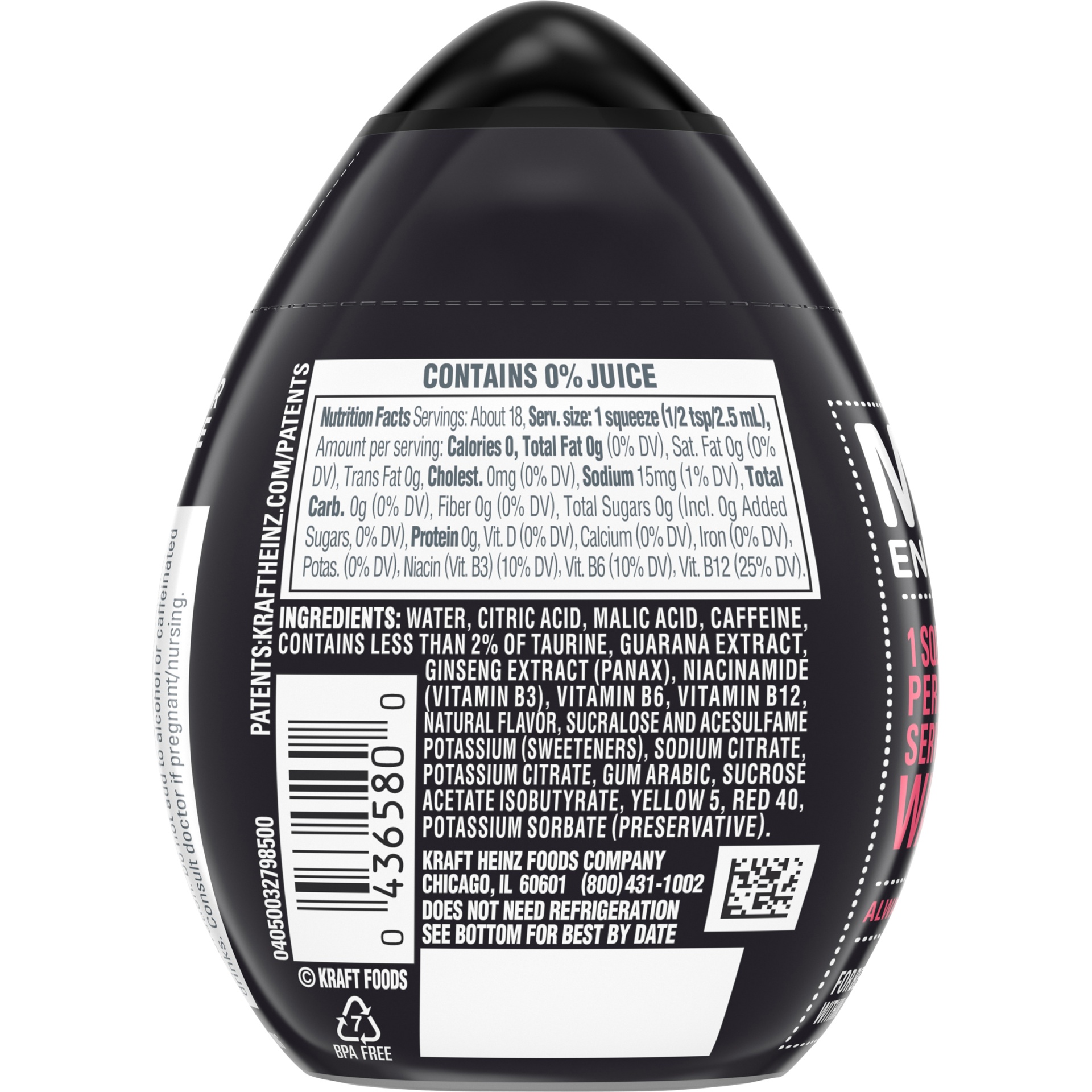 slide 5 of 13, Shake 'n Bake MiO Energy Pineapple Strawberry Liquid Water Enhancer- 1.62 fl oz, 1.62 fl oz