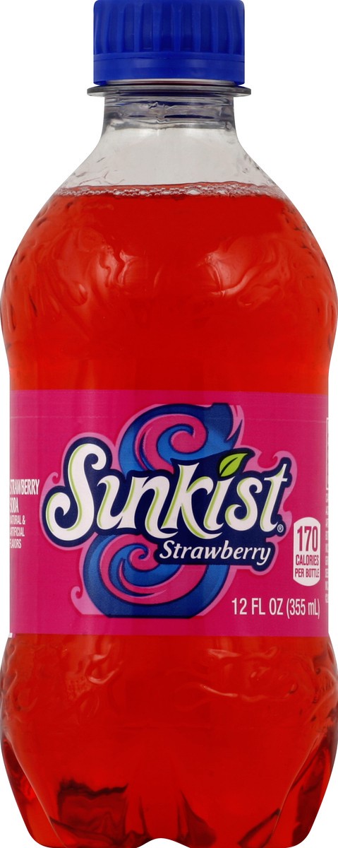 slide 1 of 4, Sunkist Soda - 12 oz, 12 oz