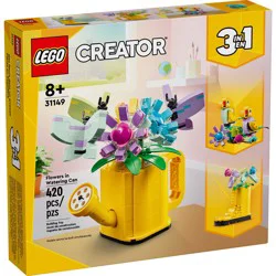 LEGO Creator 3-in-1 Flowers in Watering Can Set