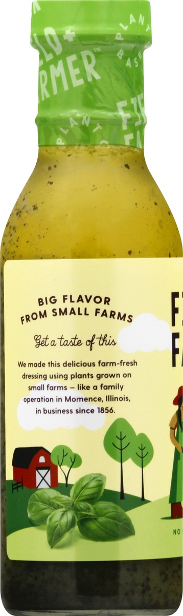 slide 7 of 9, Field & Farmer Sweet Basil Vinaigrette Salad Dressing, 1 ct