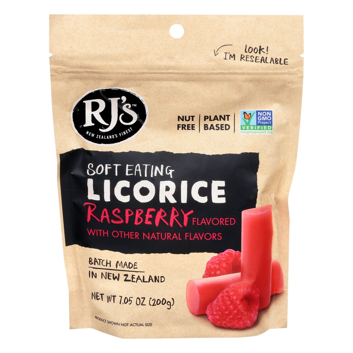 slide 5 of 13, RJs Soft Eating Raspberry Licorice 7.05 oz, 7.05 oz