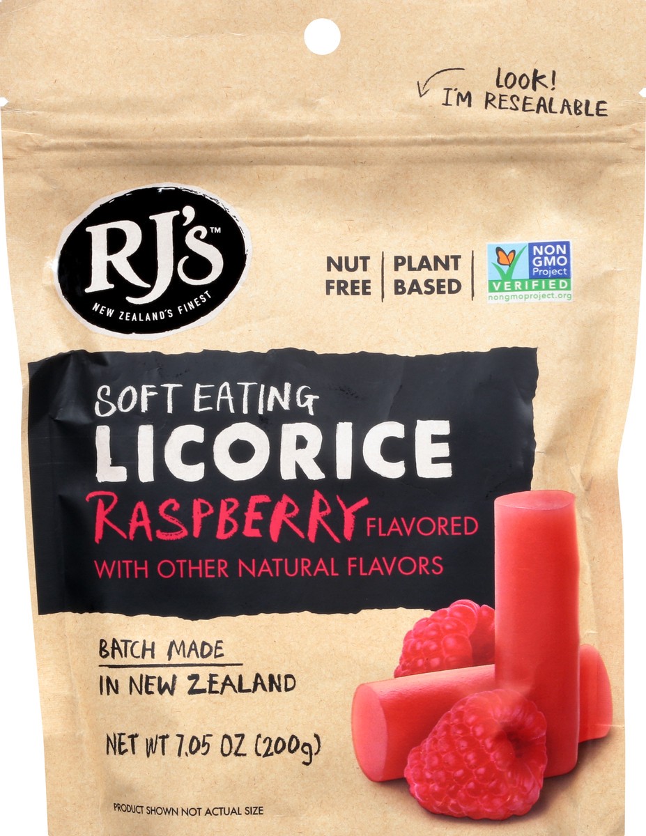 slide 6 of 13, RJs Soft Eating Raspberry Licorice 7.05 oz, 7.05 oz