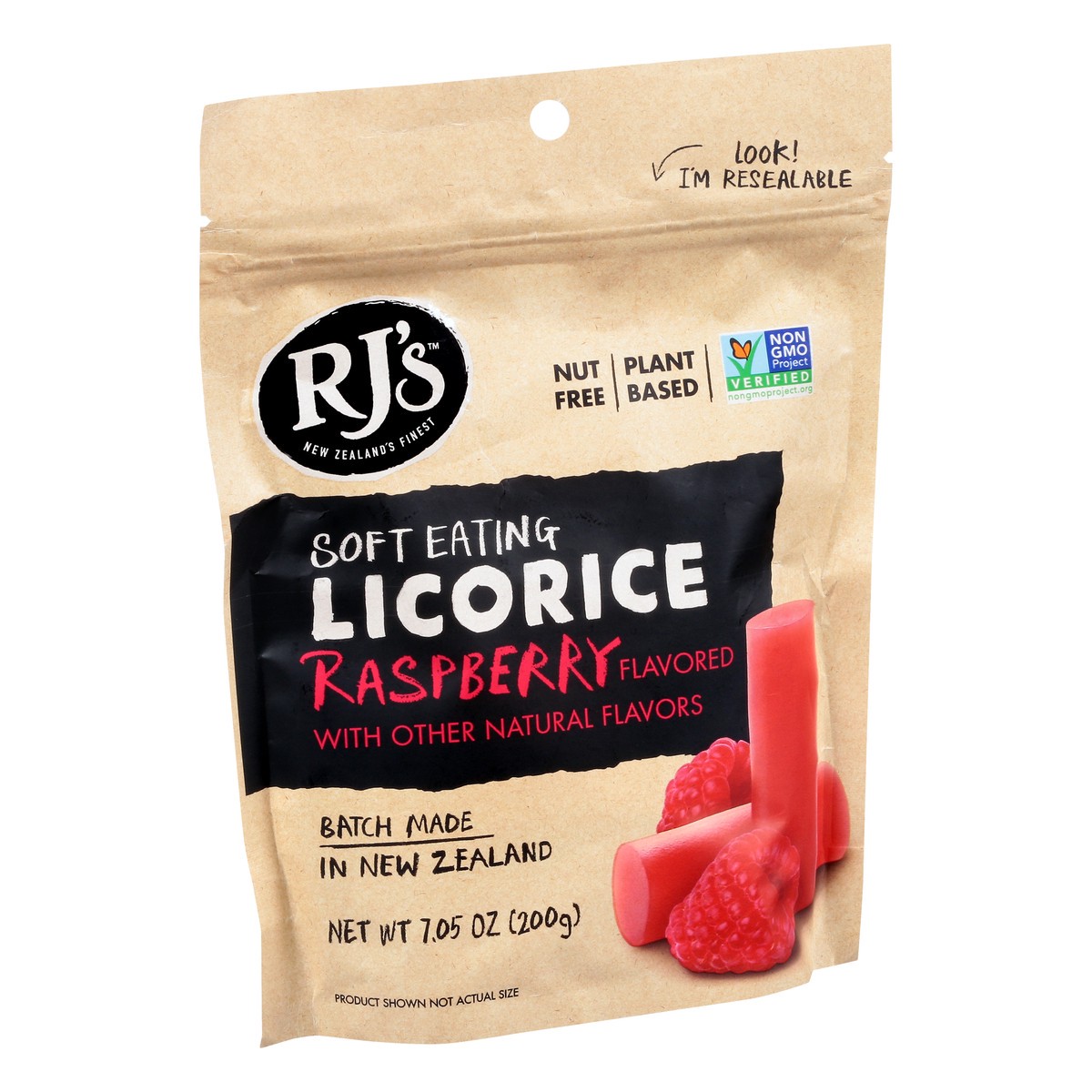 slide 10 of 13, RJs Soft Eating Raspberry Licorice 7.05 oz, 7.05 oz