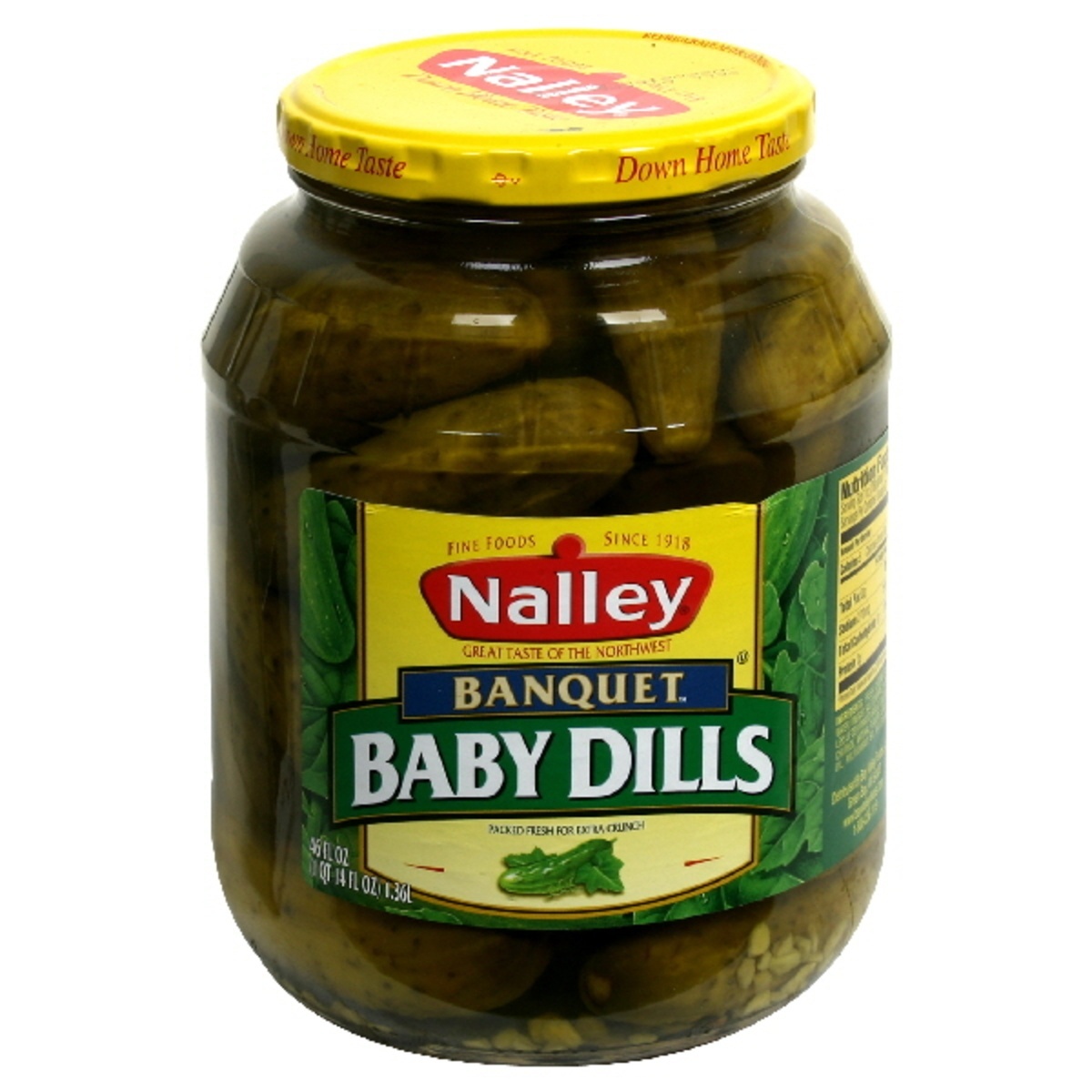 Nalley Pickles Wholes Baby Dill 46 oz Shipt