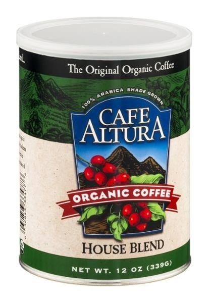 slide 1 of 1, Café Altura Organic Coffee House Blend, 12 oz