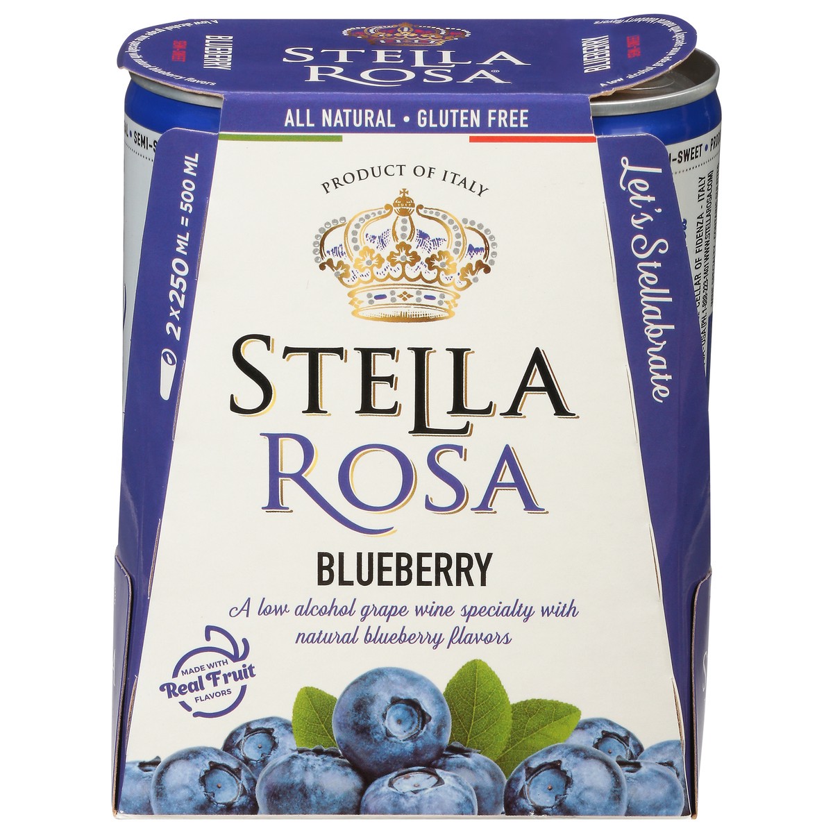 slide 1 of 10, Stella Rosa Blueberry Wine 2 ea, 2 ct