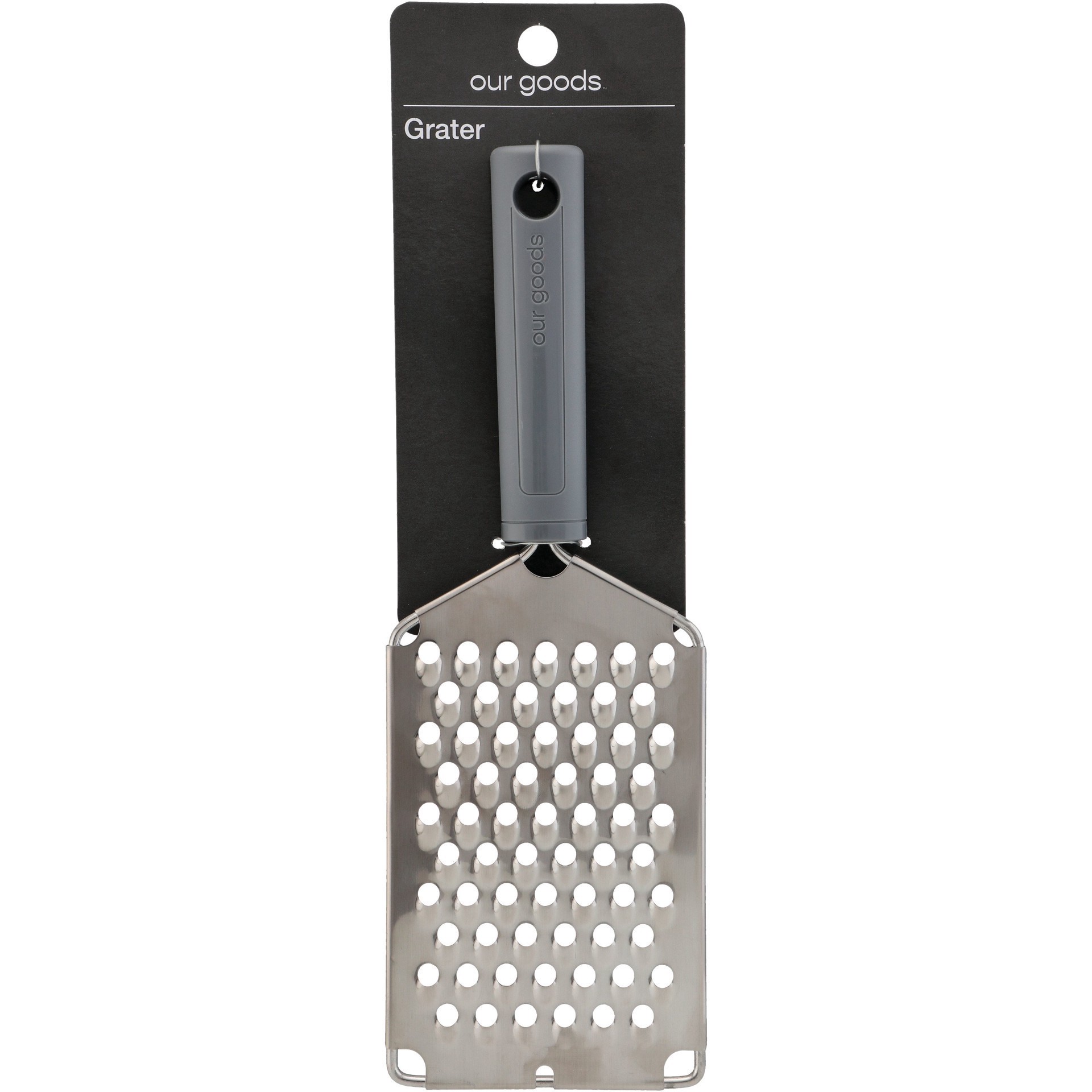 slide 1 of 1, our goods Stainless Steel Hand Grater, 1 ct