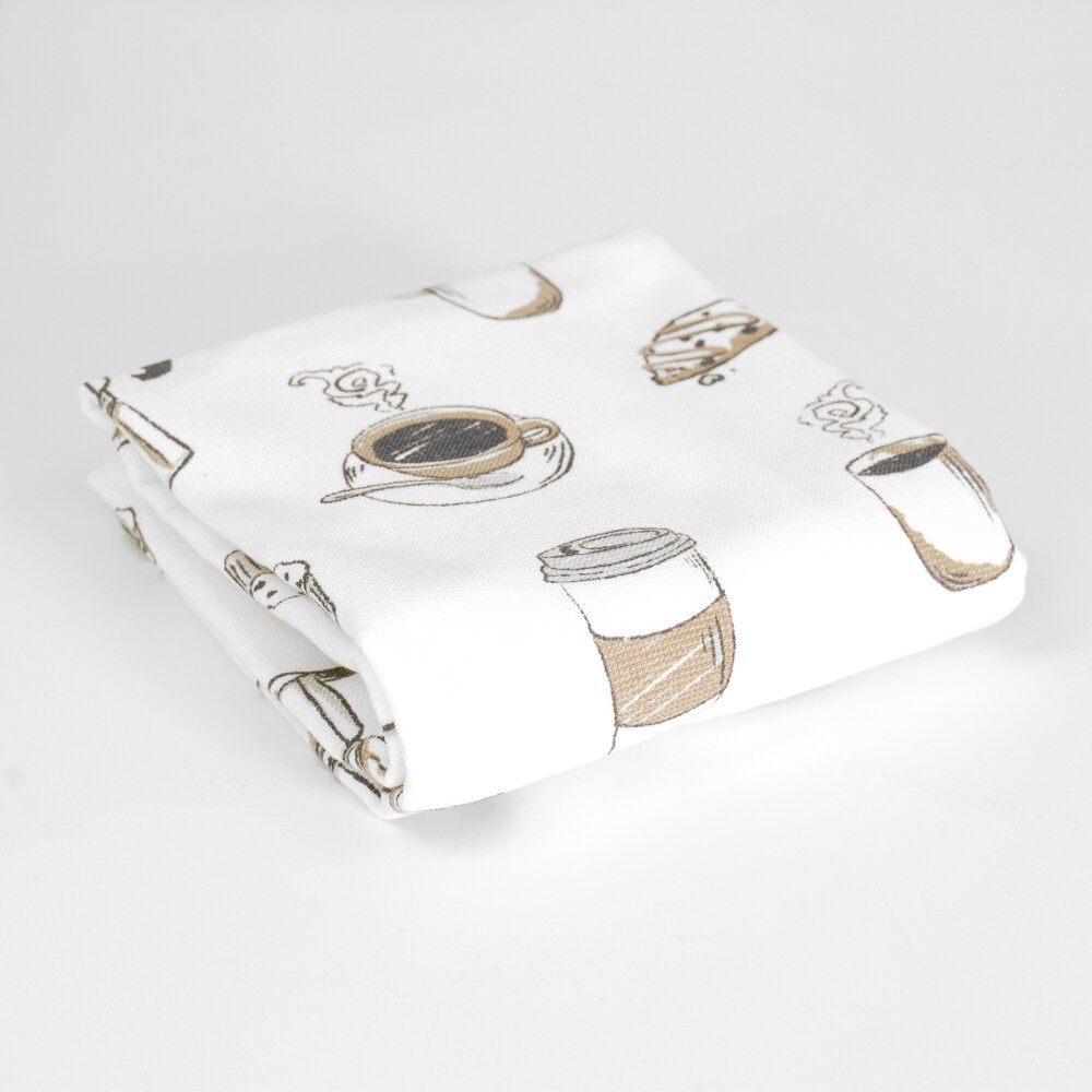 slide 3 of 3, Everyday Living Dual Terry Kitchen Towel - Coffee, 1 ct