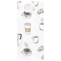 Everyday Living Dual Terry Kitchen Towel - Coffee