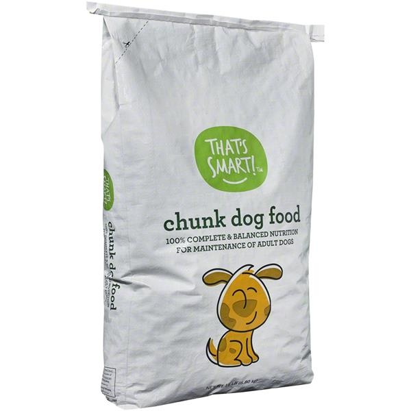 slide 1 of 1, That's Smart! Chunk Dog Food, 18 lb