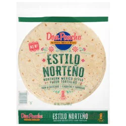Don Pancho® 10-Inch Nortena Flour Tortillas, 8 ct