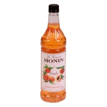 slide 1 of 1, Monin Peach Syrup, 33.81 fl oz