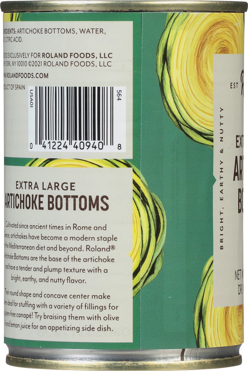 slide 9 of 9, Roland Artichoke Bottoms Extra Large 13.75 oz, 13.75 oz