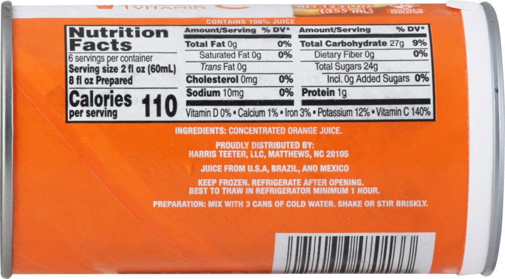 slide 2 of 2, Harris Teeter™ Frozen Orange Juice Concentrate, 12 fl oz