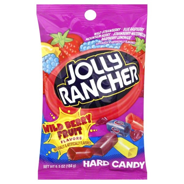 slide 1 of 1, Jolly Rancher Wild Berry Fruit Hard Candy, 6.5 oz