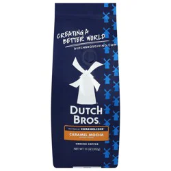 Dutch Bros Ground Caramel Mocha Coffee 11 oz