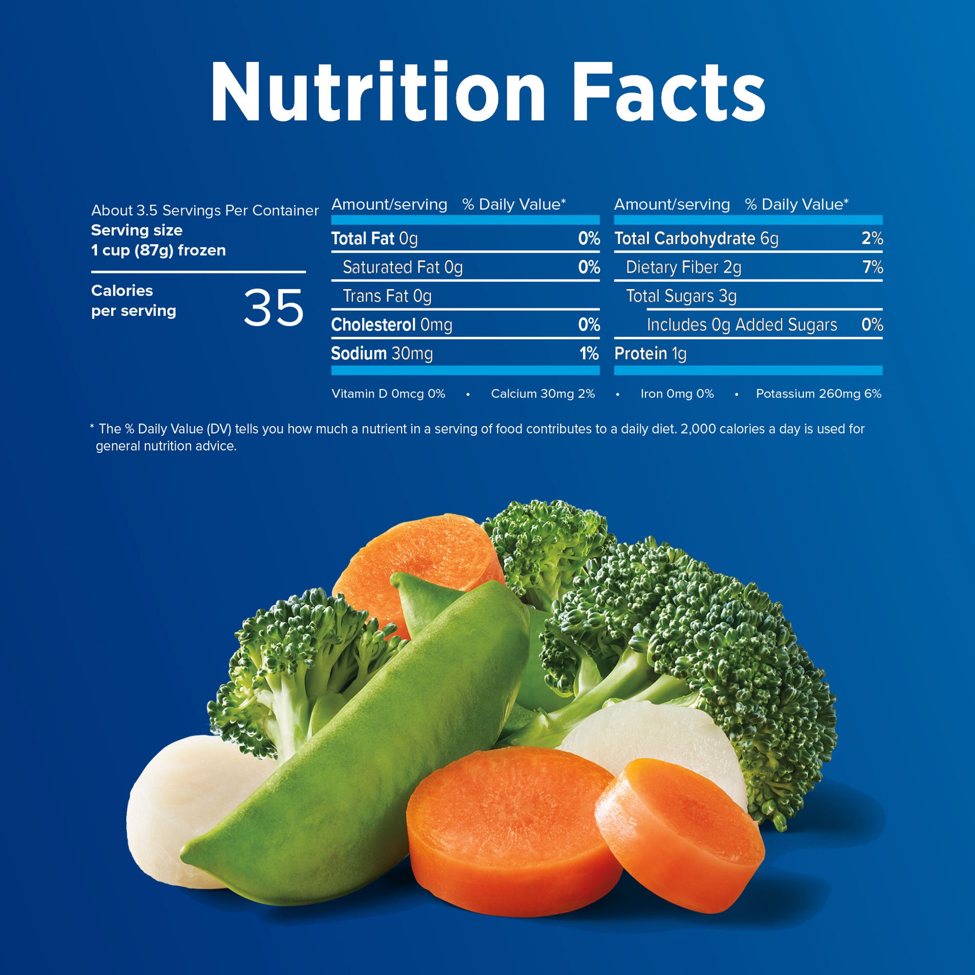 slide 5 of 5, Birds Eye StreamFresh Broccoli, Carrots, Sugar Snap Peas & Water Chestnuts 10.8 oz, 10.8 oz