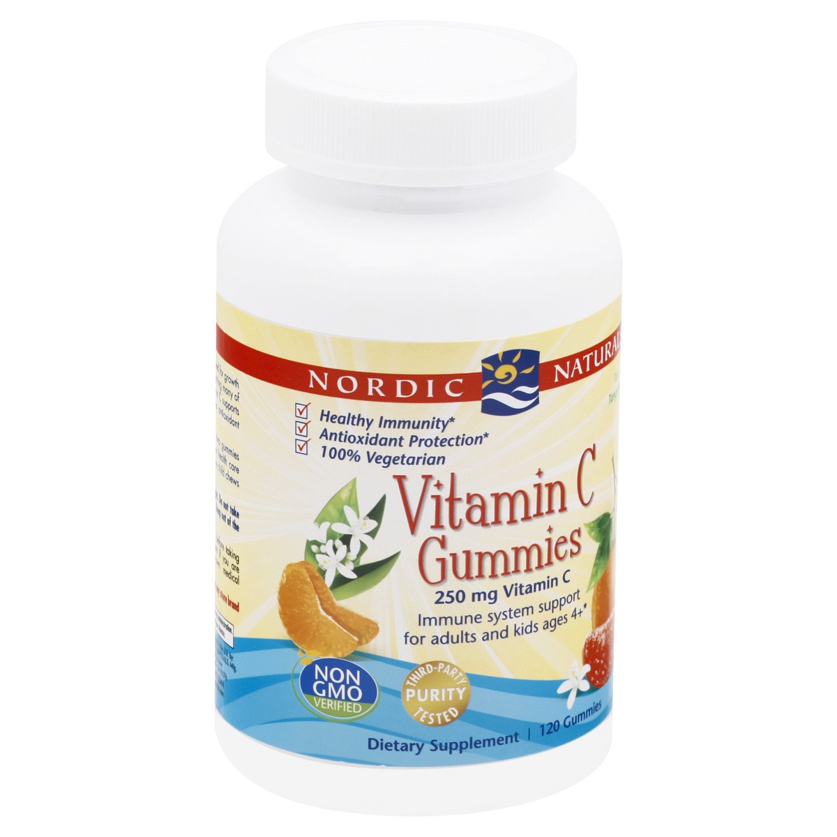 slide 5 of 12, Nordic Naturals Vitamin C Gummies, 120 ct