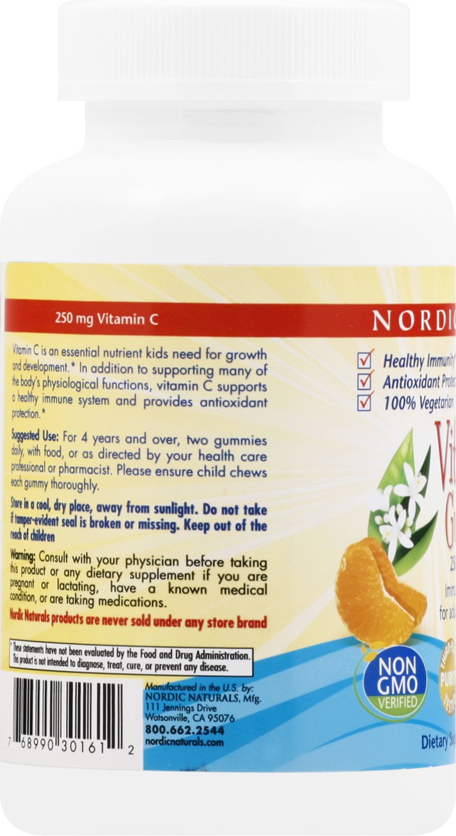 slide 10 of 12, Nordic Naturals Vitamin C Gummies, 120 ct