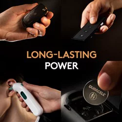 Duracell Lithium Coin batteries with bitterant coating provide reliable, long-lasting power for your specialty devices, so you can be confident these batteries will be ready when you need them.