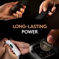 Duracell Lithium Coin batteries with bitterant coating provide reliable, long-lasting power for your specialty devices, so you can be confident these batteries will be ready when you need them.