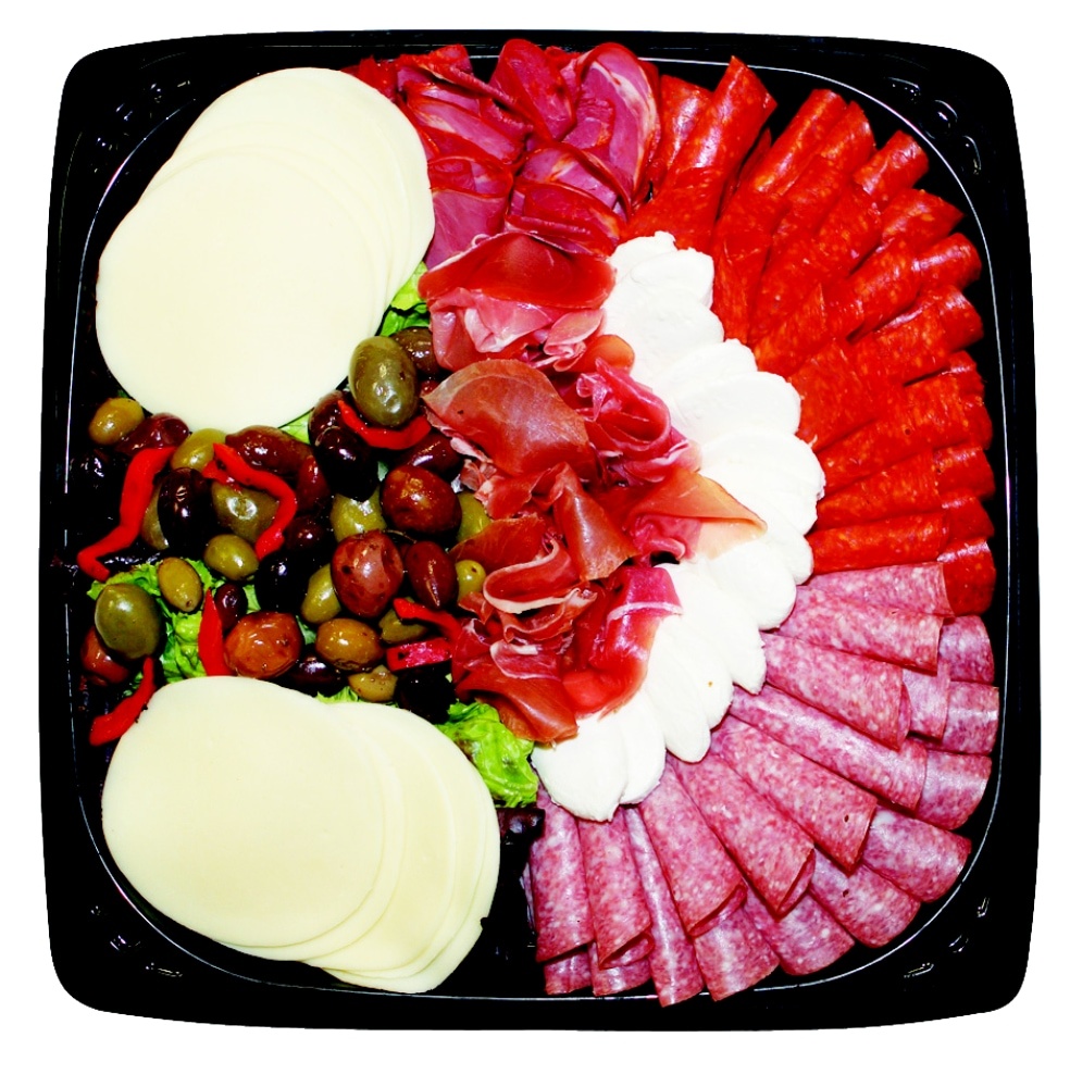 slide 1 of 1, Deli Italian Meat & Cheese Medium Party Tray, 2.75 lb