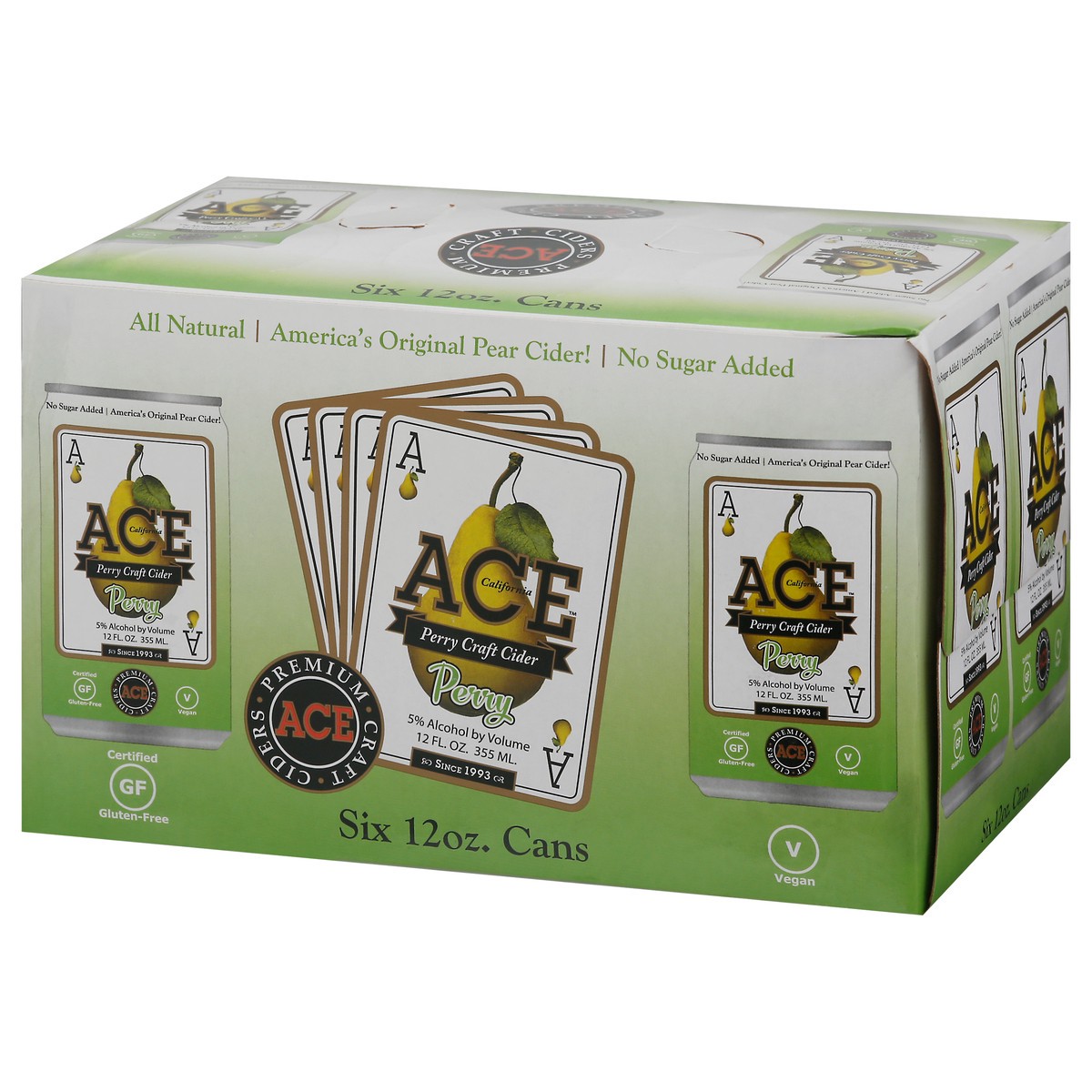 slide 5 of 13, Ace Ciders Perry Hard Cider, 6 ct; 12 oz