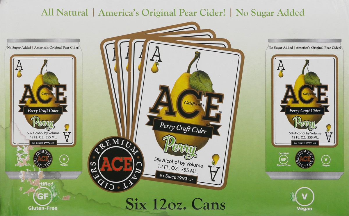 slide 3 of 13, Ace Ciders Perry Hard Cider, 6 ct; 12 oz