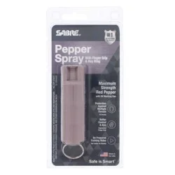 SABRE Dusk Purple Pepper Spray with Finger Grip