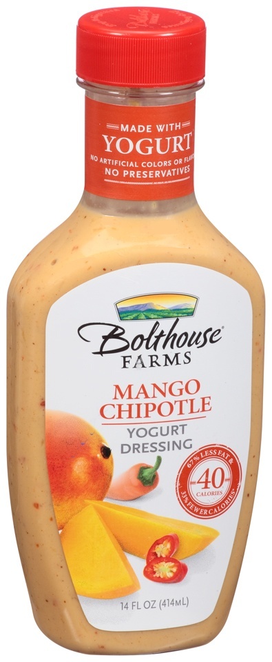 slide 1 of 1, Bolthouse Farms Mango Chipotle Yogurt Dressing, 14 fl oz