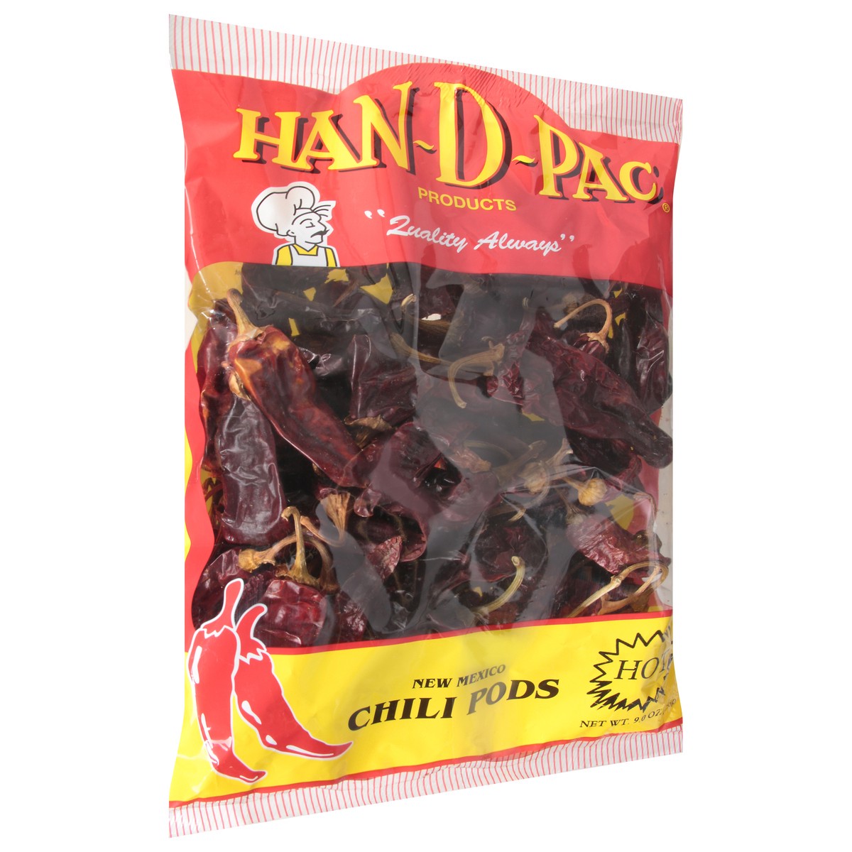 slide 3 of 12, Han-D-Pac Hot Chili Pods 9.0 oz, per lb