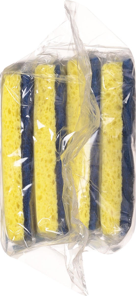 slide 9 of 12, First Street No Scratch Cellulose Scrub Sponge, 12 ct