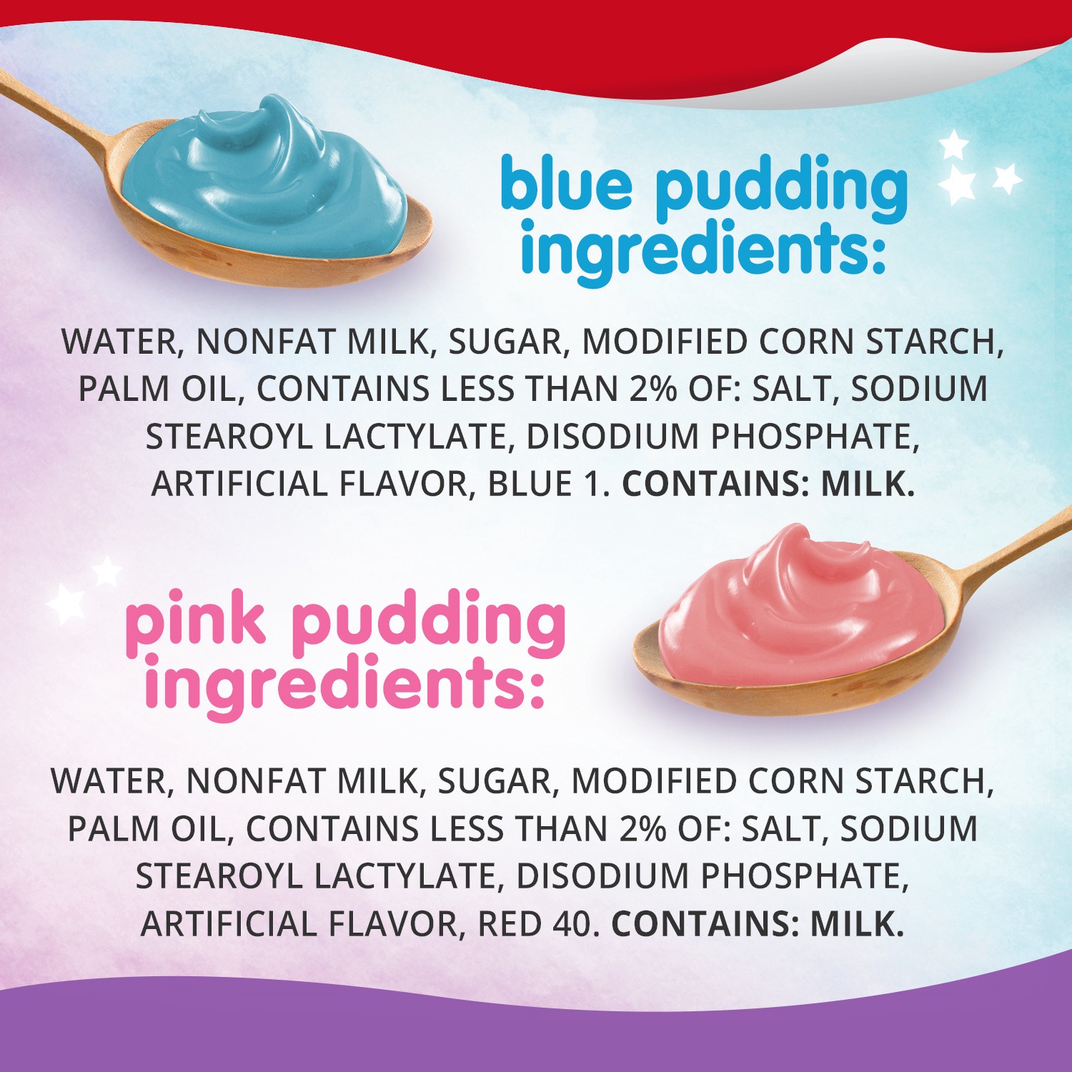 slide 4 of 5, Snack Pack Unicorn Magic Pudding 6 - 3.25 oz Cups, 6 ct