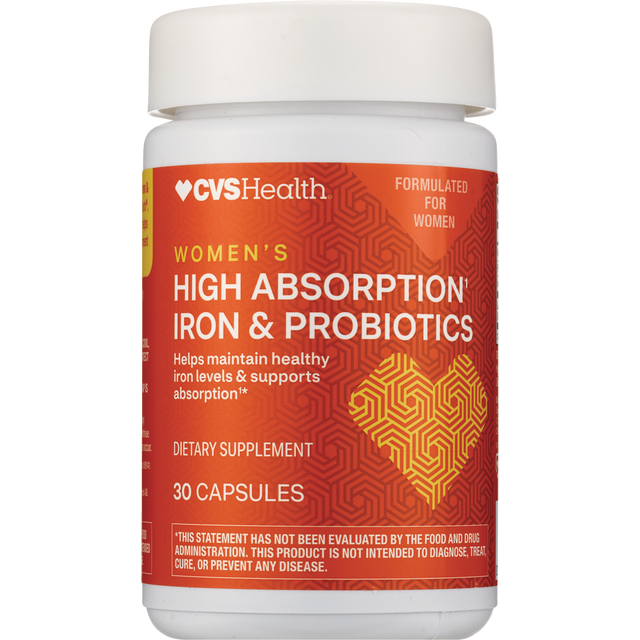 slide 1 of 1, CVS Health High Absorption Iron Cap, 30 ct