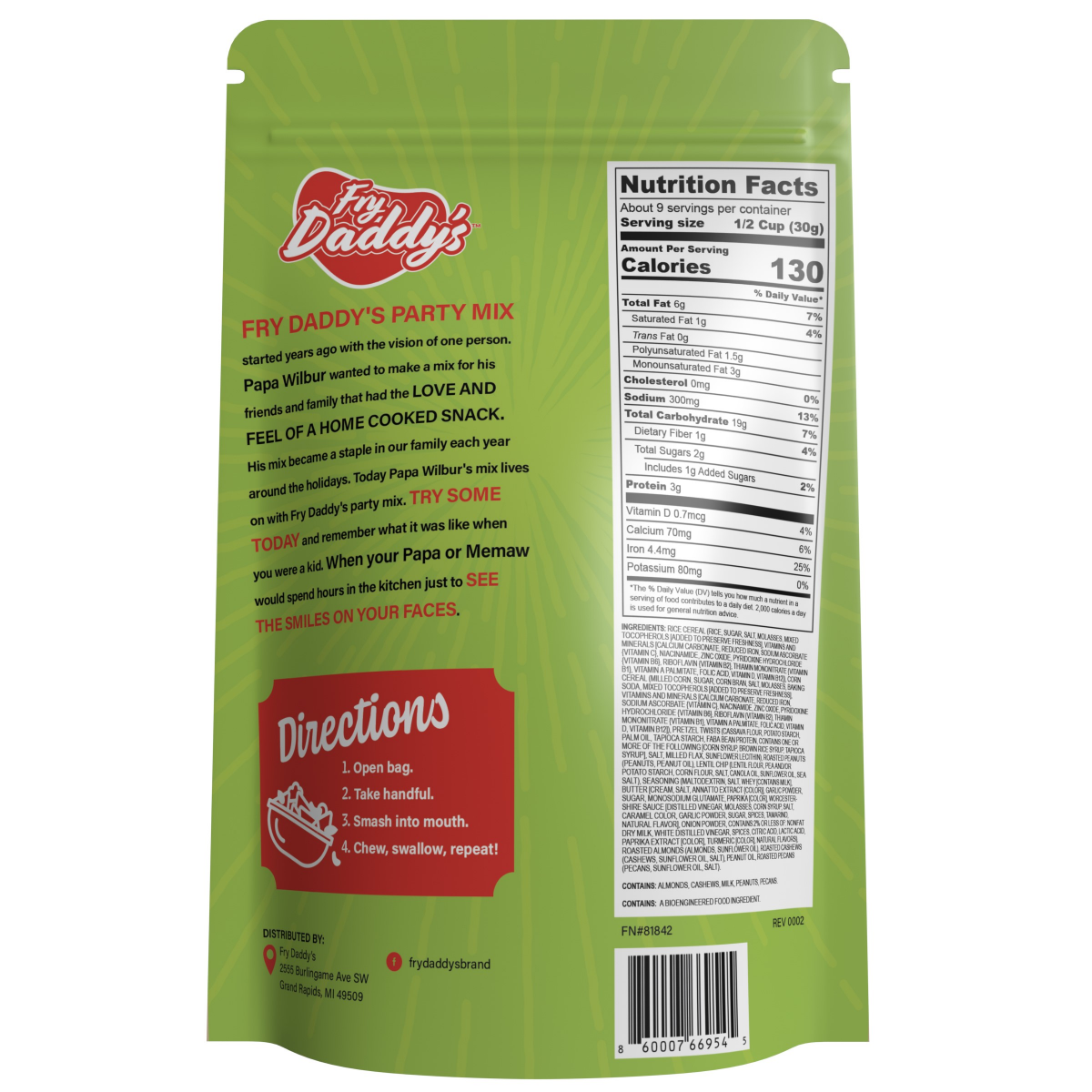 slide 3 of 5, Fry Daddy Original Mix Gluten Free, 10 oz