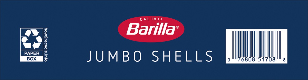 slide 4 of 9, Barilla Jumbo Shells Pasta, 12 oz