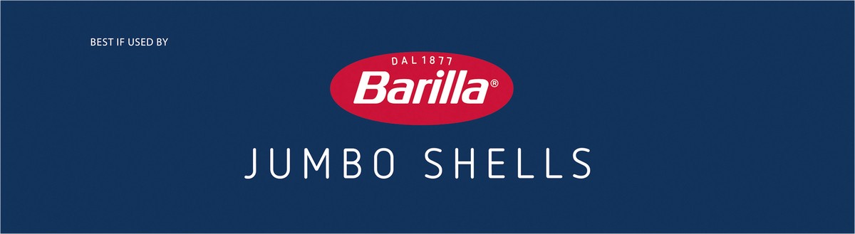 slide 9 of 9, Barilla Jumbo Shells Pasta, 12 oz