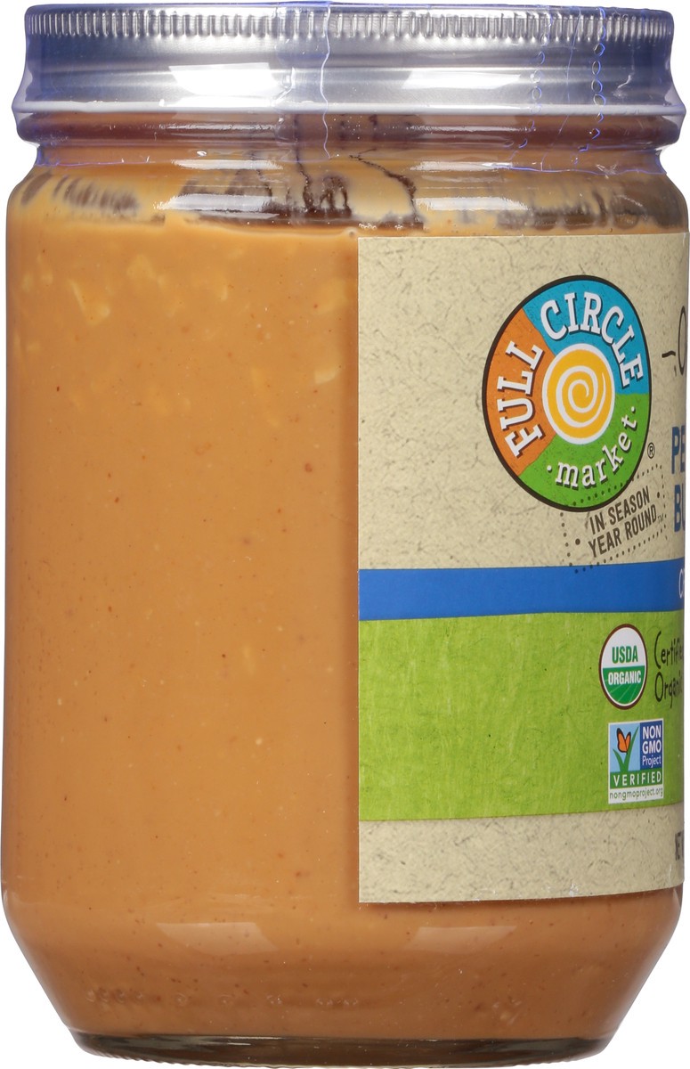 slide 7 of 9, Full Circle Market Organic Crunchy Peanut Butter 16 oz, 16 oz